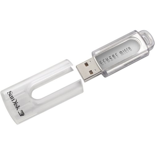 SanDisk 2 GB Cruzer Micro USB Flash Drive (SDCZ4-2048-A10, Retail Package)