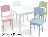 Nantucket Table & 4 Pastel Chairs