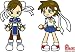 P:キャラ ストリートファイター 春麗 & さくら