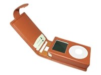Projektoren: PDA Solution Ledertasche f�r IPOD 4G 20 GB braun