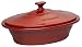 Le Creuset Bijou Stoneware Ruby Covered Oval Cassoulet