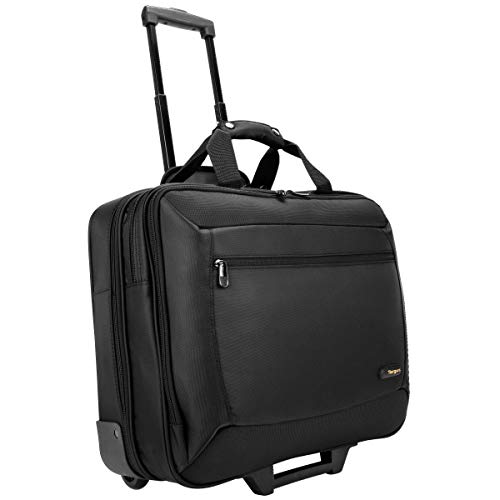 TV Ger&auml;te: Targus XL Metro Rolling Notebooktasche bis 17.0 Zoll mit Trolley System, schwarz / silber