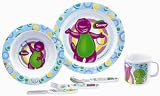 Barney 6 Piece Tableware Set