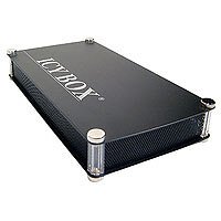 Speicherkarten: Raid Sonic ICY BOX IB-350U-B-BL schwarz Geh�use 3� 1 Laufwerk USB2.0 Schwarz