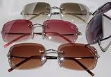 Designer Style Fashion Sunglasses with Rhinestones