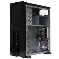 Festplatten: SilverStone TJ06B PC Geh�use MiniTower 5x5.25 Schwarz