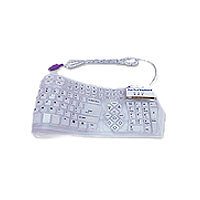 Navigationssysteme: IC Intracom Manhatten Flexible Multimedia Tastatur Tastatur PS/2 MS W98 D Weiss