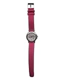 Groovy Chick Pink Fabric Strap Watch