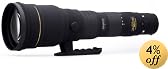 Sigma 300-800mm f/5.6 EX DG HSM APO IF Ultra Telephoto Zoom Lens for Nikon SLR Cameras