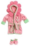 Koala Baby Robe & Booties Set - Flower