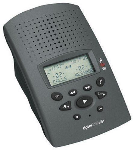 TV Geraete: Tiptel 215 plus anthrazit, digitaler Anrufbeantworter mit ca. 30 Min. Aufzeichnungskapazit�t