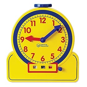 Learning Resources The Primary Time Teacher 12-Hour Learning Clock by Learning Resources