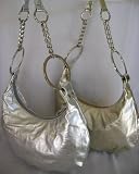 Metallic Silver / Gold / Pink Hobo Bag (Blowout Sale for Limited Time Only)