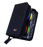 Velocity Nylon 600D CD Wallet (128 capacity, Black)