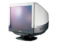 Heimkinosysteme: Hyundai ImageQuest Q995s 19 Zoll CRT Monitor silbergrau (Dynaflat 0,25mm Streifenmaske)