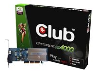 Camcorder: Colour Power Club3D GeForce4 MX 4000 Retail Grafikkarte AGP 128MB GeForce4 MX 4000 DDR TV-Out DVI
