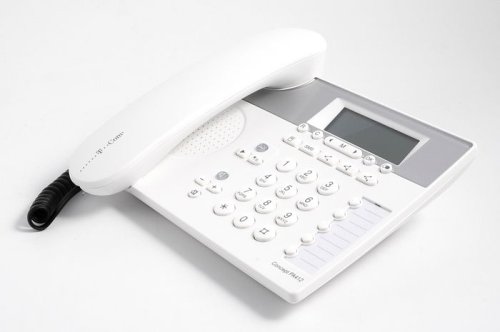 T-Concept PA412 polarweiß schnurgebundenes Telefon