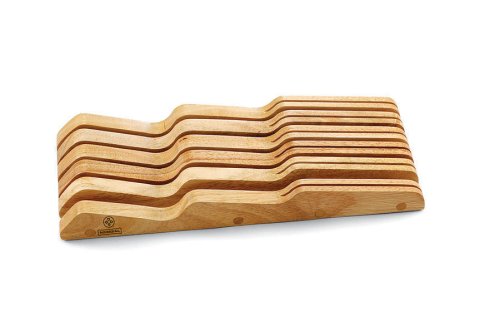 Mundial Solid Wood In-Drawer Knife Storage Tray, Small