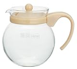 iwaki パイレックス ジャンピングティーポット ベージュ 640ml 894-BE