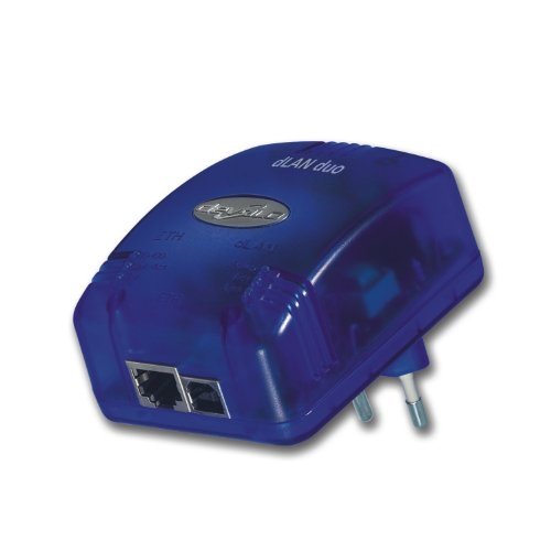 Digitalkameras: Devolo MicroLink dLAN duo Netzwerkadapter USB und Ethernet 14 MBit
