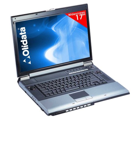 DVD Player: Olidata Notebook Tehom XT5700,17 Zoll, INTEL PENTIUM 4 530 3.0 GHz, 512MB, 100GB, DVD Brenner, WIN XP Home