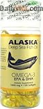 NCB Alaska Deep Sea Fish Oil, Omega 3 1000mg 100 Softgels