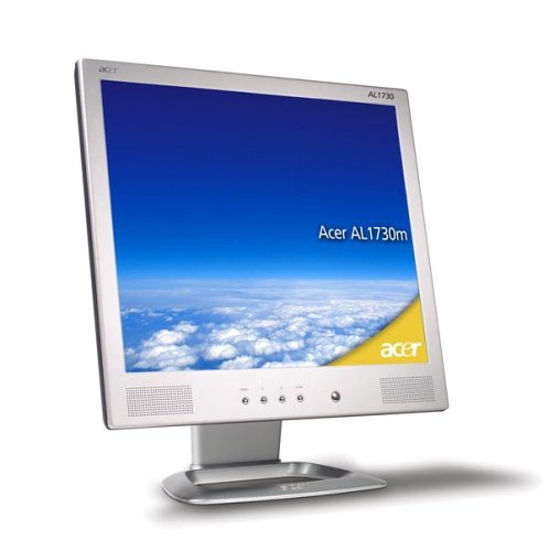Acer AL1730m 17 Zoll TFT Monitor Alu DVI, Lautsprecher  (Kontrast 500:1, 8ms Reaktionszeit)