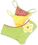 Outlooks Tiki, Dots and Beach Towel Thong
