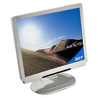 Elektronik Und Foto: Acer Al1722Hm 17 Zoll TFT Monitor DVI Pivot (drehbar), Lautsprecher,  Kontrast 700:1, 8MS Reaktionszeit