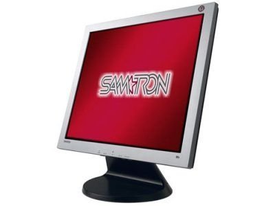 Festplatten: Samsung Samtron 94V 19 Zoll TFT Monitor silber/schwarz 8 MS Reaktionszeit