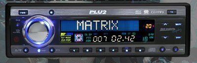 Projektoren: PLU2 Dot Matrix Titan Deluxe Edition MP3/CD Auto Hi-Fi Radio