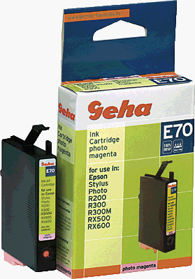 Handys Ohne Vertrag: Geha Patrone E70 Tinte hellmagenta Stylus Photo R200/R300/RX500