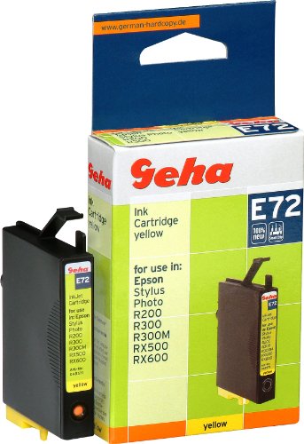 Handys Ohne Vertrag: Geha Patrone E72 Tinte gelb Stylus Photo R200/R300/RX500/RX600