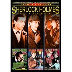 Murder at the Baskervilles/A Study in Scarlett/Dressed to Kill