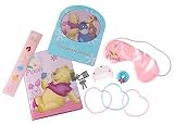 Disneys Winnie the Pooh: Sleep Over Set with Notebook, Sticker Sheet, Picture Frame, 3 Bracelets & Sleep Mask