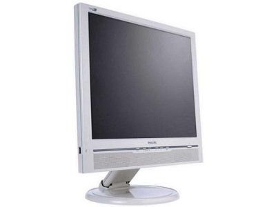 Projektoren: Philips 190B6CG 19 Zoll TFT Monitor wei�/beige DVI mit Perfect Panel (8ms Reaktionszeit)