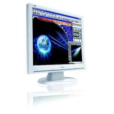 Projektoren: Philips 190S6FG 19 Zoll TFT Monitor wei�/beige ( Kontrast 500:1, 8ms Reaktionszeit)