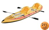 Coleman 2-Person Sit-On-Top Deluxe Touring Kayak with Paddles