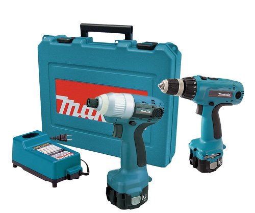 Makita 6980FDWDEX 12-Volt Cordless Impact Driver Kit with Free 6217D MForce Drill.