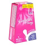 Carefree Pantiliners for Light Protection, Thong Size, Unscented 46 pantiliners