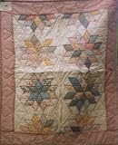 Antique 12 Point Star Crib Quilt