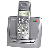 Elektronik und Foto: Audioline DECT 3300 schnurloses Telefon mit Freisprechen, Rufnummernanzeige (CLIP) und 8 polyphonen Klingelmelodien