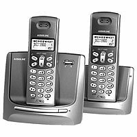 Elektronik und Foto: Audioline DECT 3300 Bundle schnurloses Telefon mit Freisprechen, Rufnummernanzeige (CLIP) und 8 polyphonen Klingelmelodien