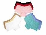 3 PACK Sexy Soft Stretch Lace Low Rise Boyshorts - Tanga Tango