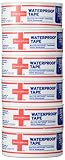 Johnson & Johnson Waterproof Tape, 1/2-Inch 1 roll
