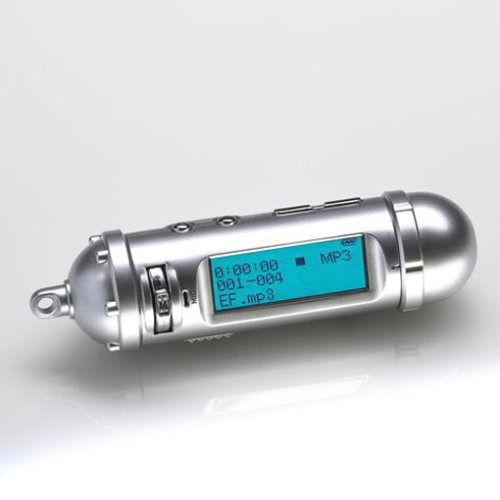 Camcorder: commax cmx� MP3/2 LCD 310 Tragbarer MP3-Player 1 GB silber