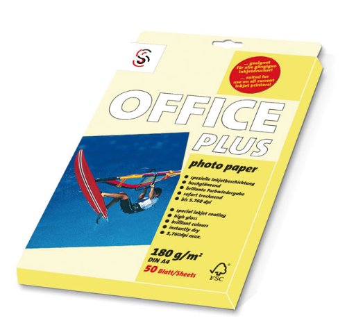 Handys ohne Vertrag: G. Schneider Office Plus Photo, hochgl�nzend Papier A4 50 Blatt 180g/m� Tintenstrahldrucker