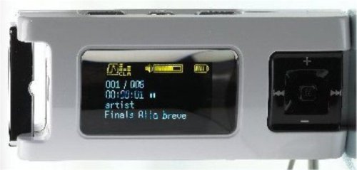 Camcorder: commax cmx� MP3/FM2 OLED 355 Tragbarer MP3-Player 1 GB