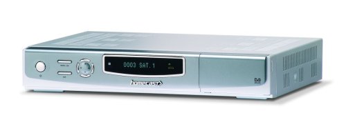 Heimkinosysteme: Homecast S 5000 CI Digitaler Satelliten Receiver mit zwei CI-Schnittstellen (Free to Air & Pay-TV) silber