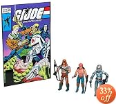 GI Joe 3.75 Figure 3-Pack Value Pack #74 Zartan, Cobra Commander and Zarana Cobra Enemy by Hasbro